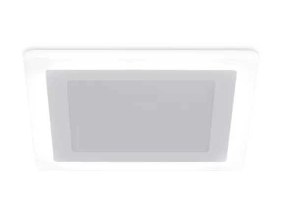 Встраиваемый светильник с подсветкой Ambrella Light Downlight DCR396, вид снизу Встраиваемый светильник с подсветкой Ambrella Light Downlight DCR396, вид снизу