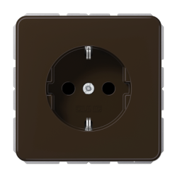 Розетка штепсельная Schuko Jung CD1520BFBR