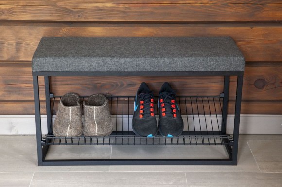 Банкетка-стеллаж для обуви Крафт 1 MBS_LMN-11-1869