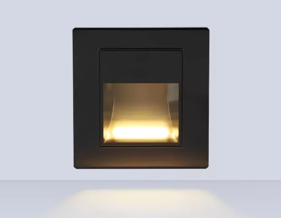 Подсветка для лестниц Ambrella Light Techno Spot TN9631, Черный, Теплый белый, Пластик