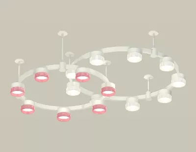Комплект подвесного светильника Ambrella Light Techno Ring XR92211210 (A9221, A9226, C9241, C9236, N8480, N8486)