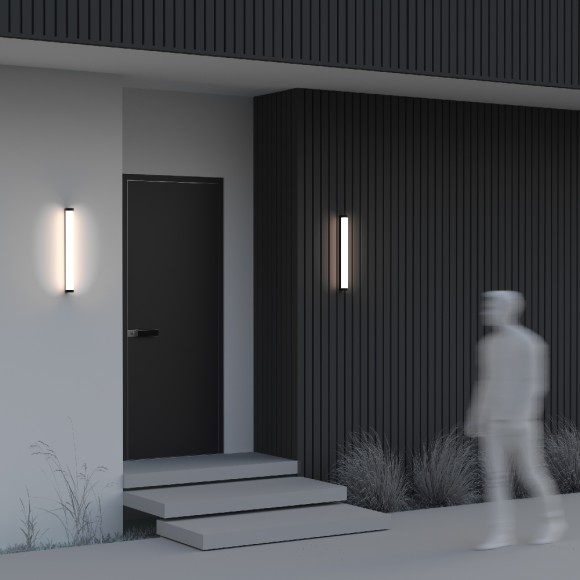 Уличный настенный светильник Maytoni Rounge O482WL-L16B3K