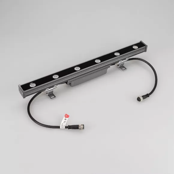 Линейный прожектор Arlight AR-LINE-500-6W Warm3000 (GR, 30 deg, 230V) 037364(1), Серый, Прозрачный, Теплый белый