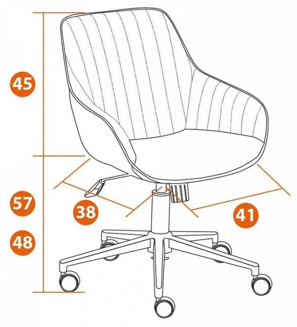 Кресло компьютерное Dublin TET_19348