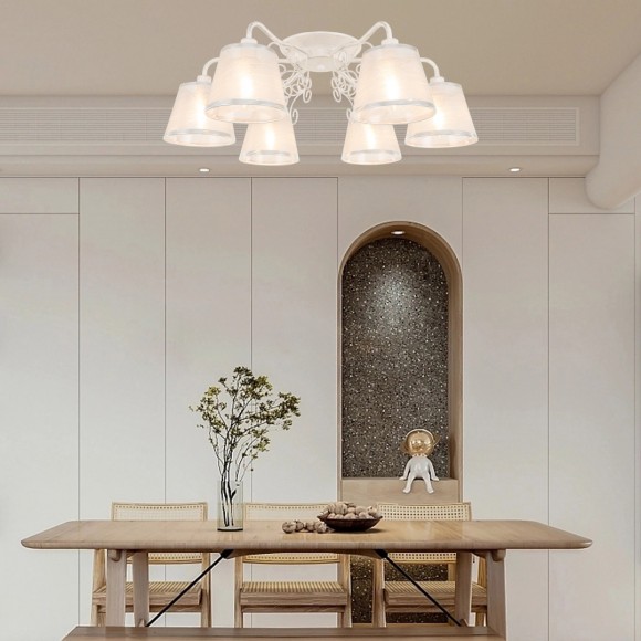 Потолочная люстра Arte Milano 341120/6 WT+SL