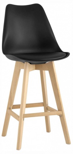 Набор из 4 стульев барных Frankfurt SGR_Y815A-75CM_black_X4