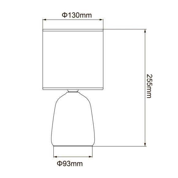 Настольная лампа Uniel UML-B305 E14 PINK UL-00012421