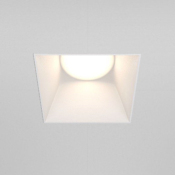 Встраиваемый светильник Maytoni Technical Share DL051-01-GU10-SQ-W