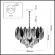 Подвесная люстра Odeon Light Lace 5052/15, Золото, Прозрачный, Металл
