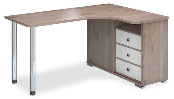 Стол письменный Домино нельсон СР-145СМ MER_SR-145SM_NBEN-PRAV
