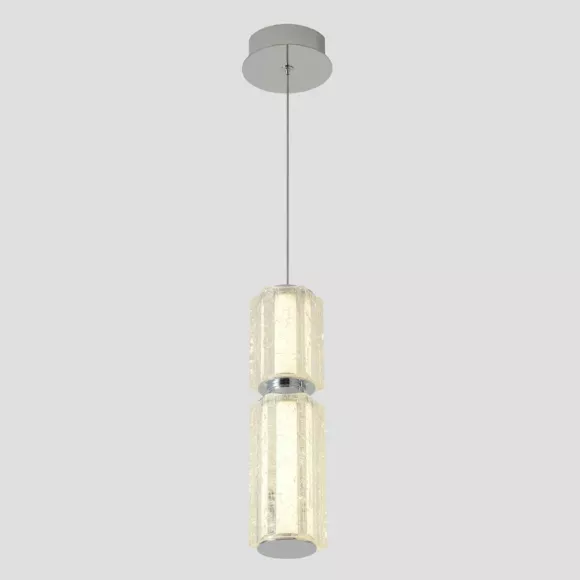 Подвесной светильник Crystal Lux ANTIQUE SP23W LED CHROME Подвесной светильник Crystal Lux ANTIQUE SP23W LED CHROME