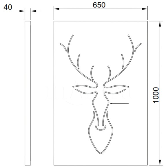 Световое панно Mantra Trazos 7267