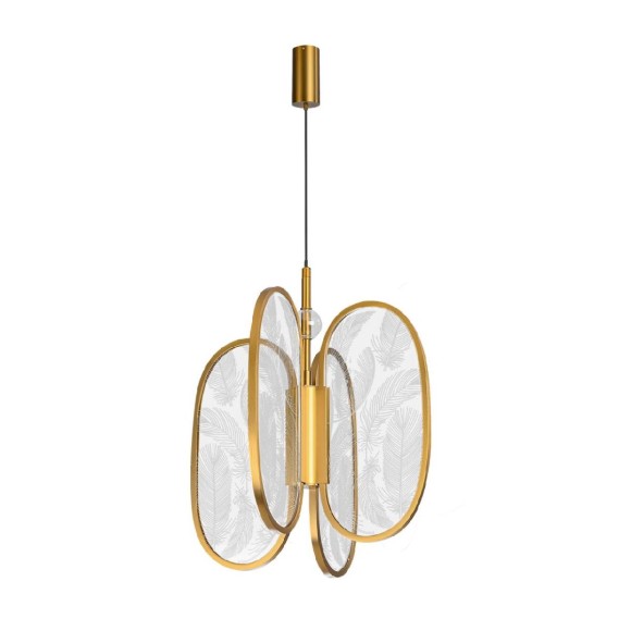 Подвесная светодиодная люстра Odeon Light Piuma 6664/38L