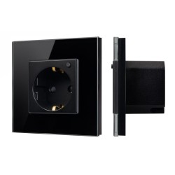 Розетка электрическая с Zigbee управлением Arlight SCT-OMALI-EUZB1-PL-BK (240V, 16A, Zigbee) 050216