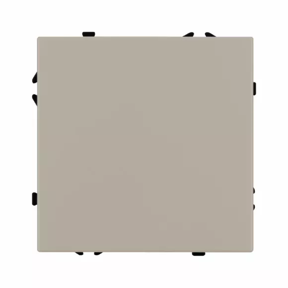 Выключатель проходной 1 кл софт-тач кашемир Arlight SWT-MKP1-SFPL-CA (250V, 10A) 059432(1), вид сверху