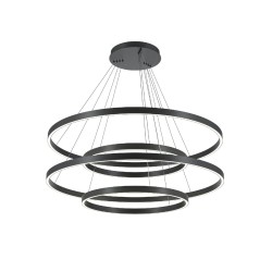 Подвесная светодиодная люстра Maytoni Rim MOD058PL-L174BK