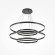 Подвесная светодиодная люстра Maytoni Rim MOD058PL-L174BK