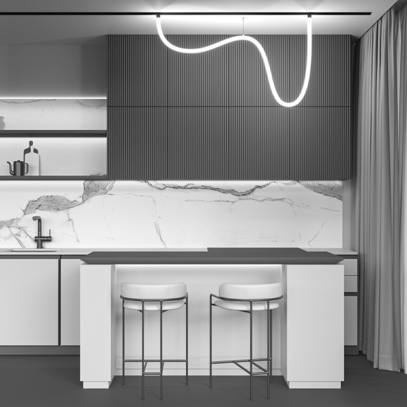 Трековый магнитный светильник Maytoni Tau TR101-2-50W3K-B