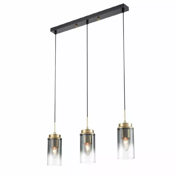 Подвесной светильник Lumion Isha 8101/3A, Модерн, Дымчатый