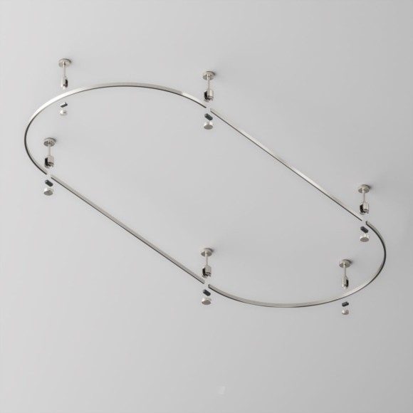 Шинопровод магнитный накладной/подвесной Maytoni Flarity TRX154-SR-D800-PT