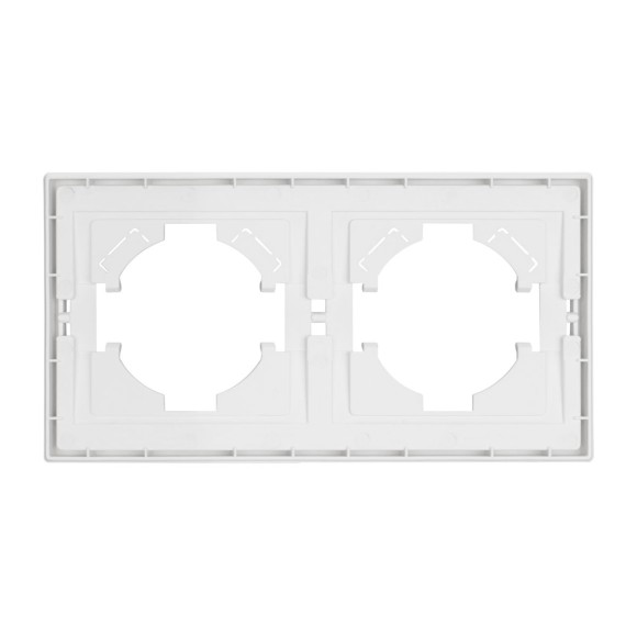 Рамка пластиковая на 2 поста Arlight FRM-TENDO-PL-2-WH 053839