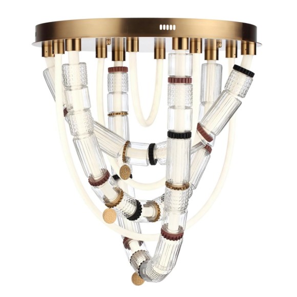 Потолочная светодиодная люстра Odeon Light Collier 5455/80CL