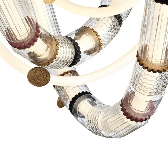 Потолочная светодиодная люстра Odeon Light Collier 5455/80CL