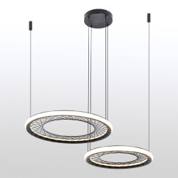 Подвесная светодиодная люстра Lussole Macon LSP-7306