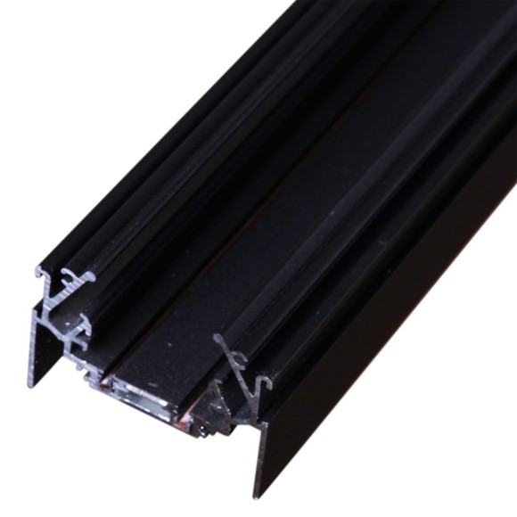 Магнитный шинопровод для натяжных потолков (гарпун) Reluce RL 06300 track rail 3000mm BK