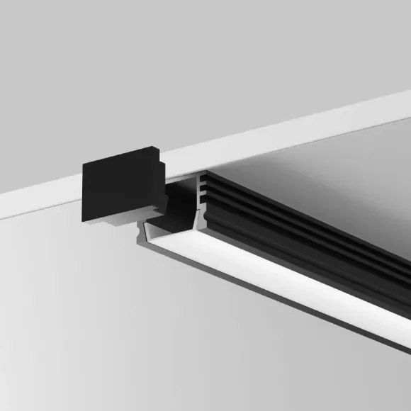 Алюминиевый профиль накладной Maytoni Led Strip ALM-005-B-2M 631005 Алюминиевый профиль накладной Maytoni Led Strip ALM-005-B-2M 631005