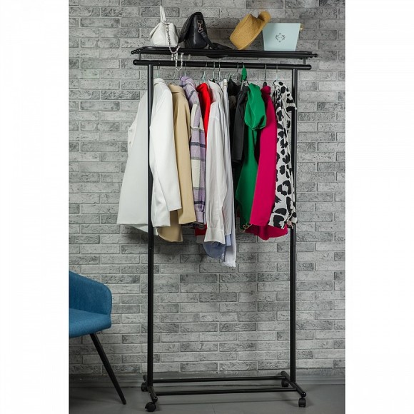 Вешалка гардеробная М-9 черный ML_M-9_BL