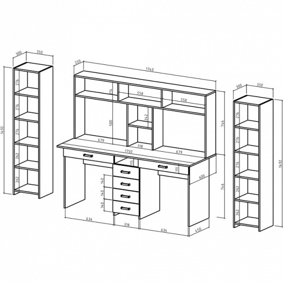 Набор для детской Лайт-11Я СН MAS_USHLT-11YA-SN-BEL