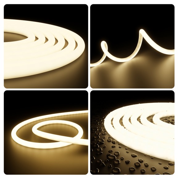 Светодиодная лента для бани и сауны Apeyron 5м 24В СТ 14,4Вт/м smd2835 120д/м IP68 900Лм/м 3000К 00-323