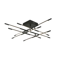 Потолочная светодиодная люстра Delight Collection Tubular MX18001070-12A black