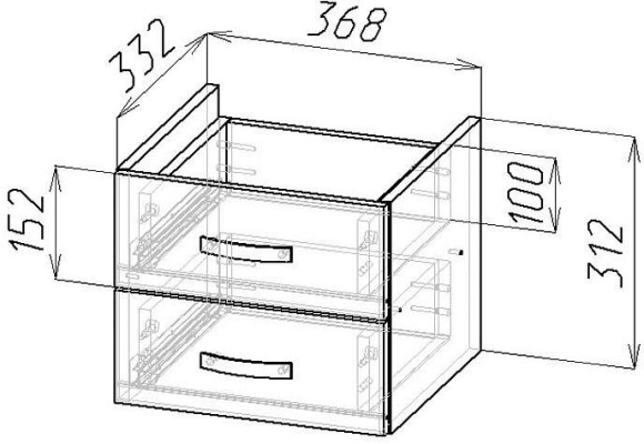 Ящик Либерти СТЛ-Я-400 MAS_MST-STL-BYA-40-R-16DS