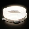 Комплект светодиодного неона Apeyron 220В, 6Вт/м, 300лм/м, 4000К, smd 2835, 144д/м 10м, IP65, с аксессуарами (сетевой шнур, заглушка, крепеж - 10шт) 10-114