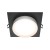 Встраиваемый светильник Maytoni Technical Hoop DL086-GX53-SQ-BW