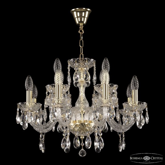 Подвесная люстра Bohemia Ivele Crystal 117/8+4/195 G
