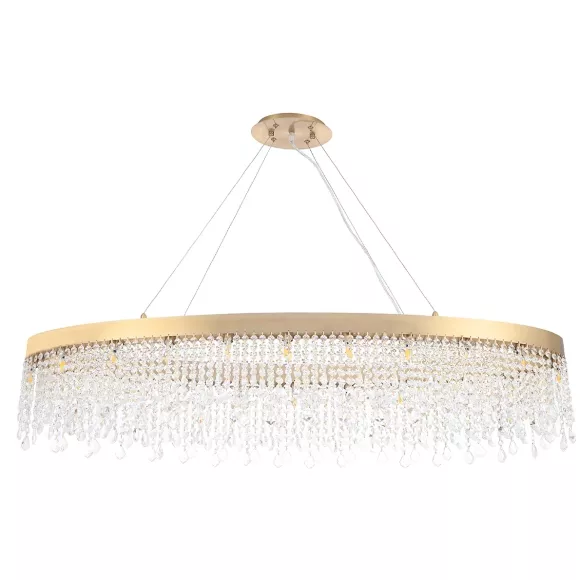 Подвесная люстра Crystal Lux AQUA SP20, Модерн, Латунь