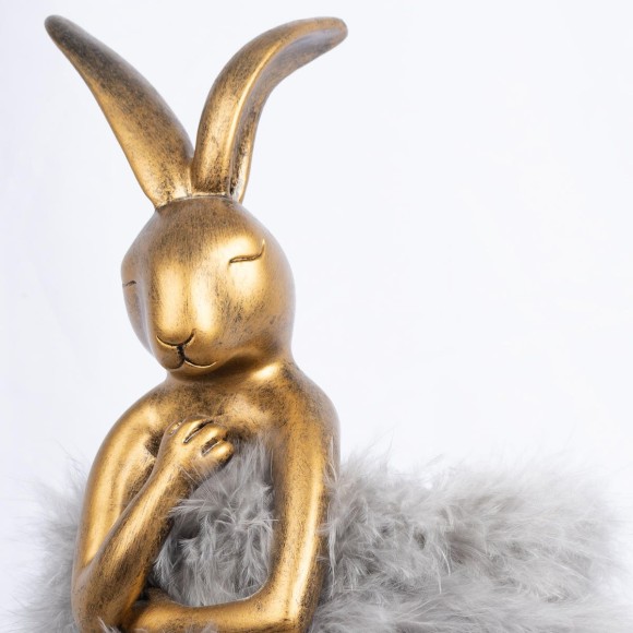 Настольная лампа Loft IT Lapine 10315/B Grey fluff