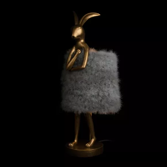 Настольная лампа Loft IT Lapine 10315/B Grey fluff Настольная лампа Loft IT Lapine 10315/B Grey fluff