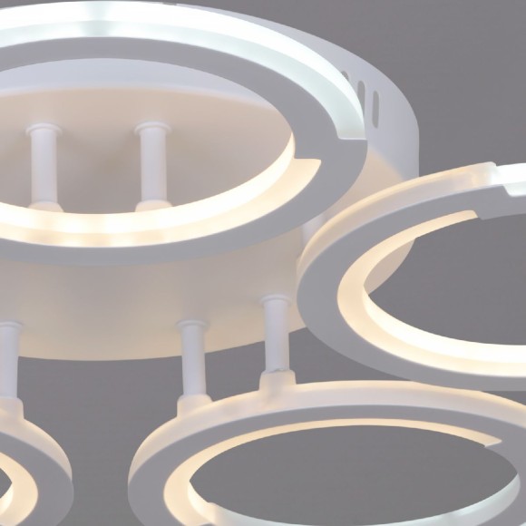 Потолочная светодиодная люстра с пультом управления Reluce 09820-3.3-05 WH