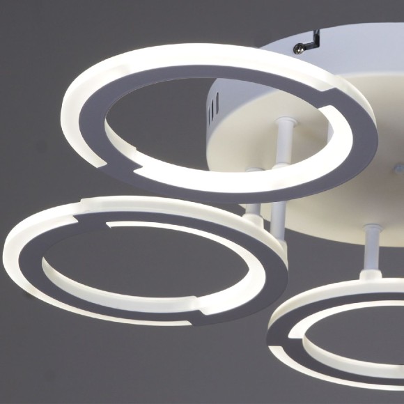 Потолочная светодиодная люстра с пультом управления Reluce 09820-3.3-05 WH