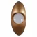 Уличный настенный светильник Reluce 86868-9.2-001JH LED7W BK+GD, Разноцветный, Белый, Теплый белый, вид сверху