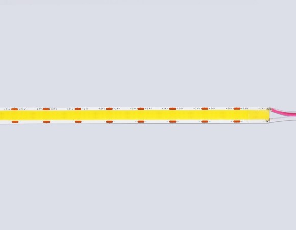 Светодиодная лента Ambrella Light Illumination COB 616Led/19W m/ 24V IP20 4500K/ 5m*12mm*2mm (2 конт.) GS4802