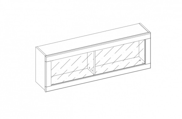Полка книжная Jazz 1V ANR_UT-00006345