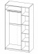 Шкаф платяной Пегас SHST_2-04-01-090-1