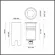 Грунтовый встраиваемый светильник Odeon Light Nature Ingro 6660/1GL3