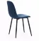 Стул Breeze (mod. 4724) TET_24463, черный, синий, металл, вид сзади