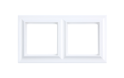 Рамка двухместная Jung EPS482WW
